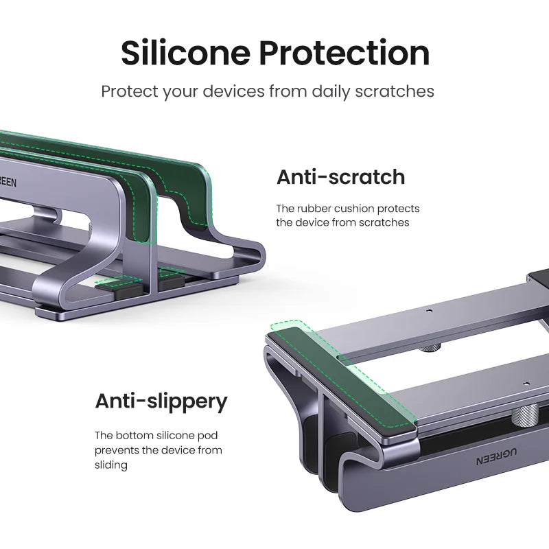 UGREEN Adjustable Vertical Laptop Stand