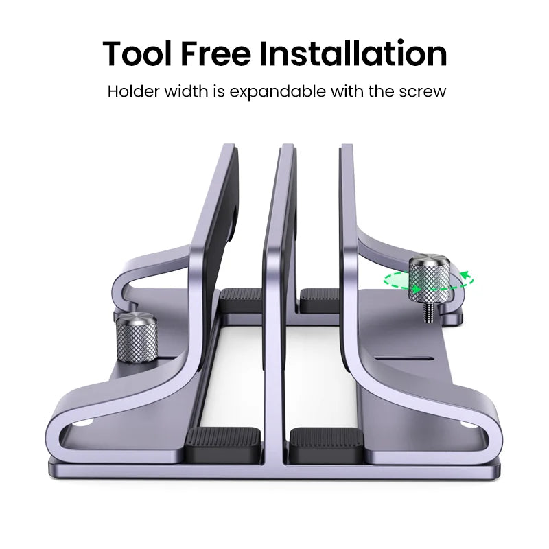 UGREEN Adjustable Vertical Laptop Stand