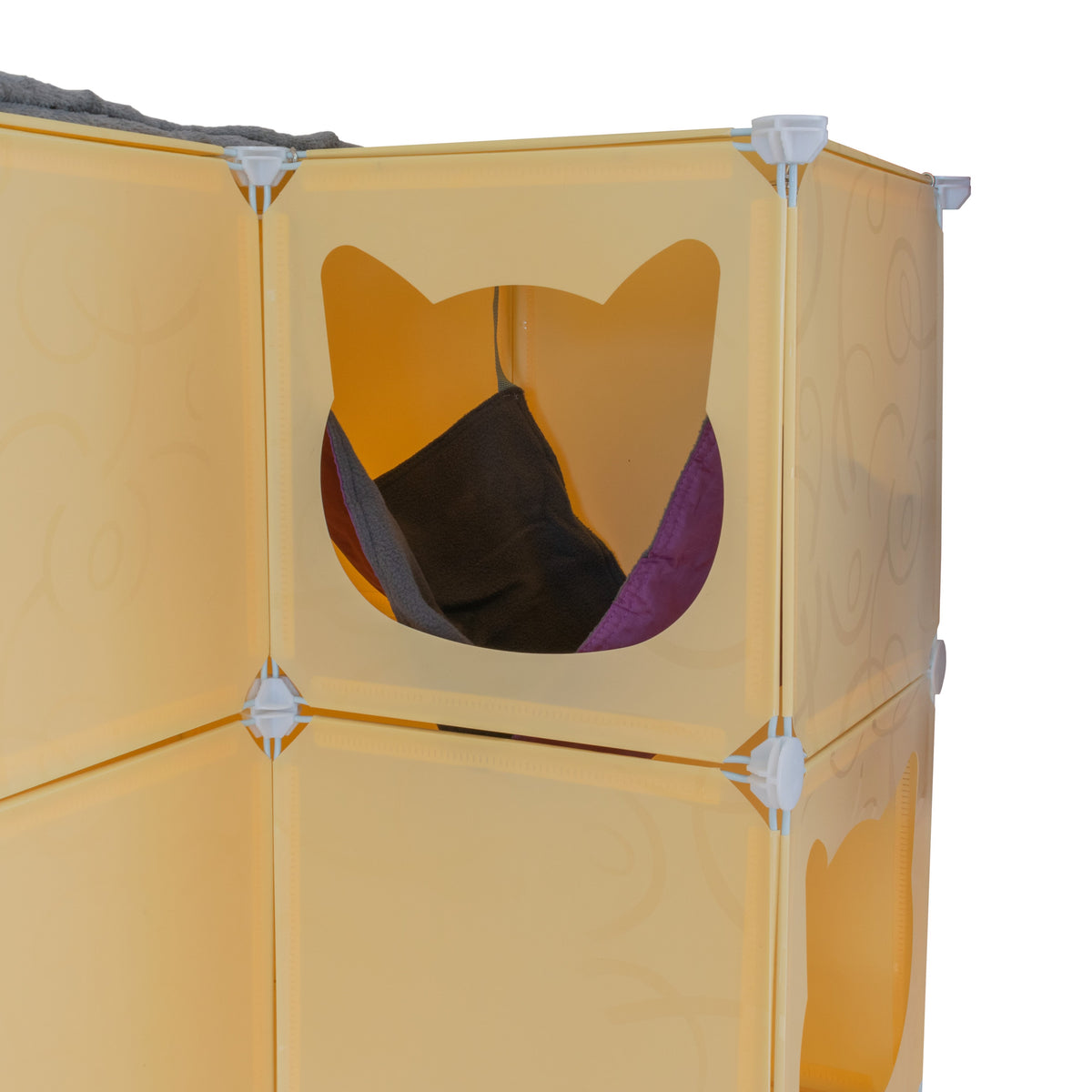 Kitty Cubby modular cat tower with hideaway — product view 16