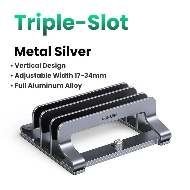 UGREEN Adjustable Vertical Laptop Stand