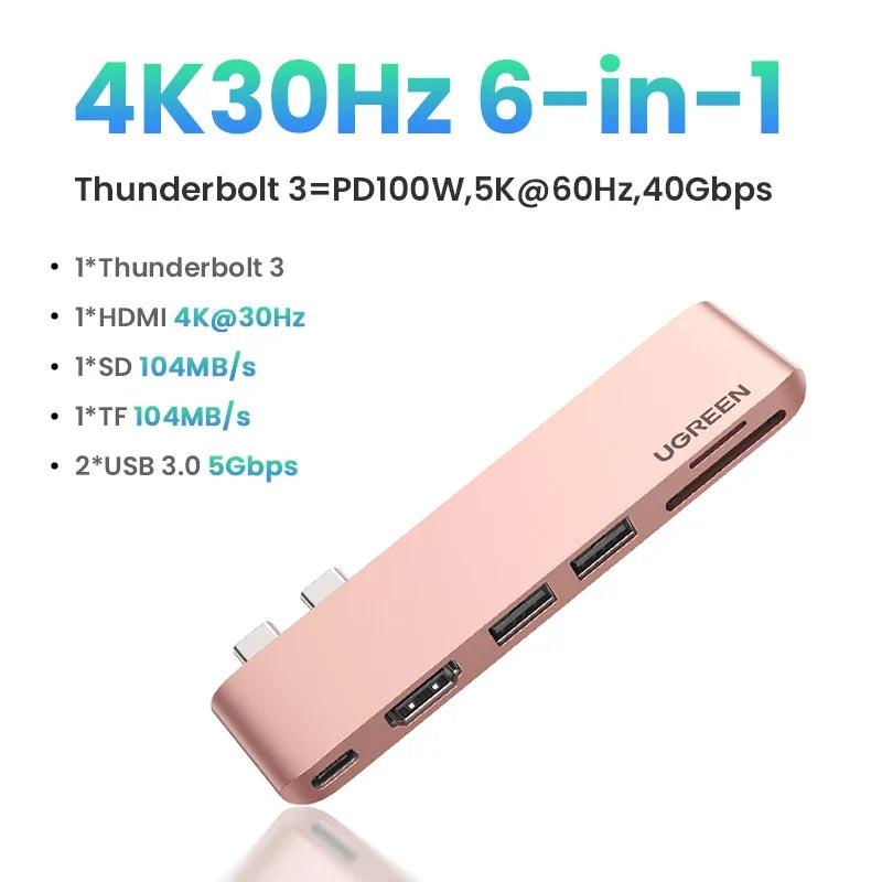 UGREEN USB-C Hub for MacBook
