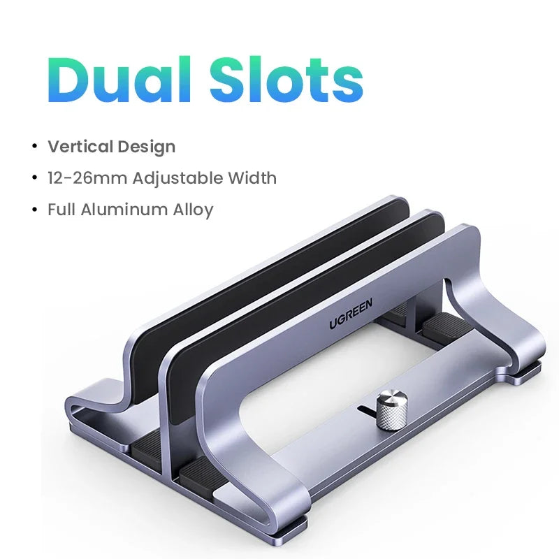 UGREEN Adjustable Vertical Laptop Stand