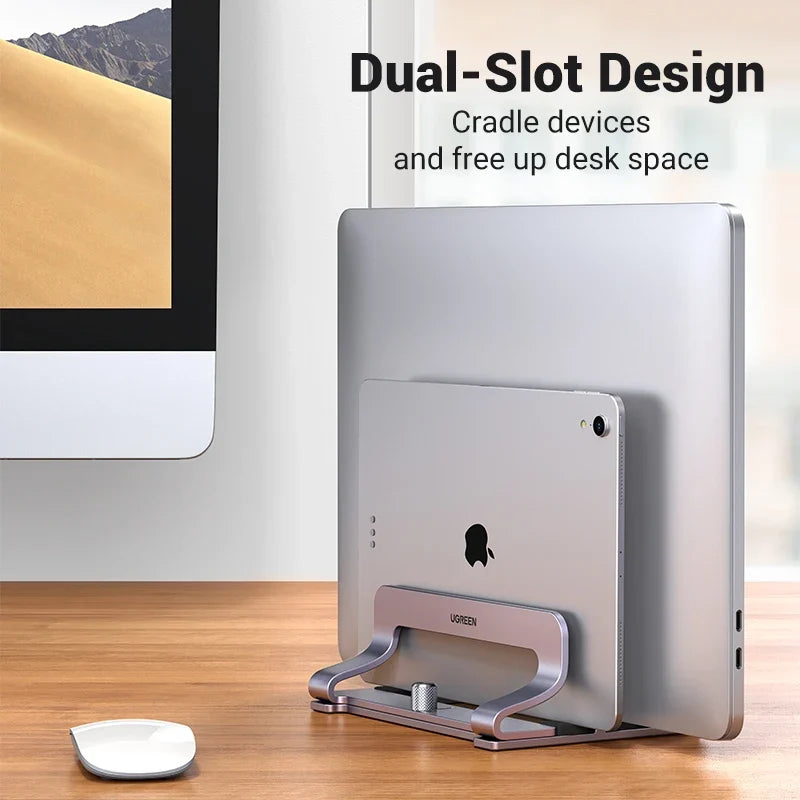 UGREEN Adjustable Vertical Laptop Stand