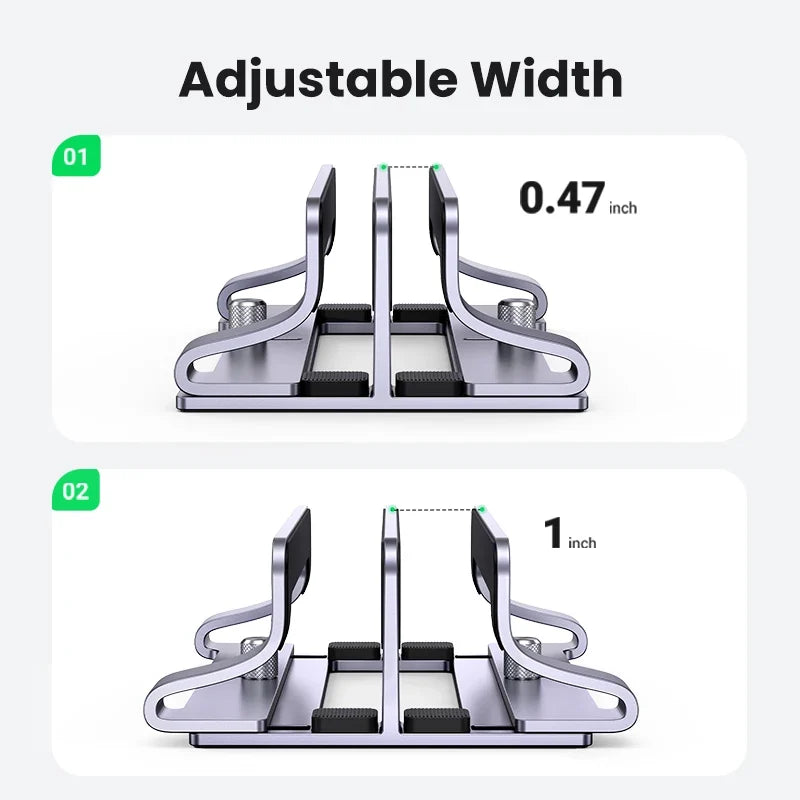 UGREEN Adjustable Vertical Laptop Stand