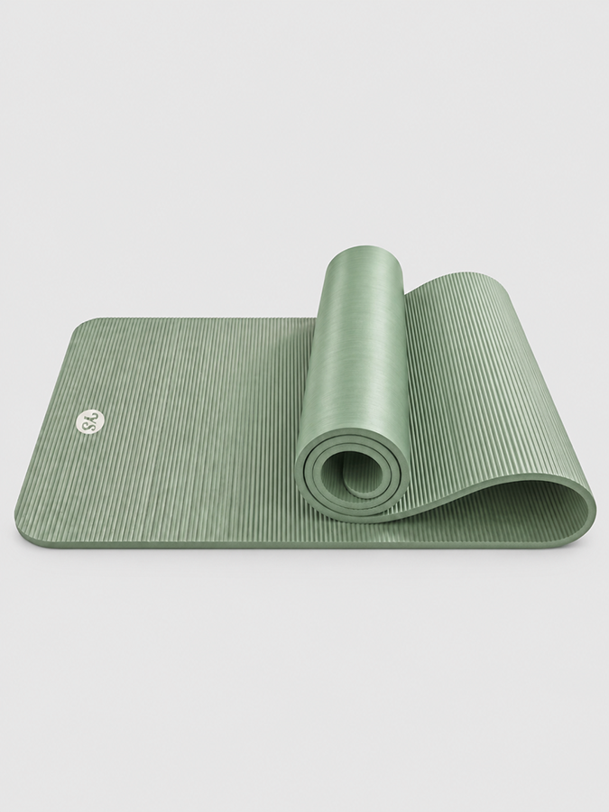 Sage Green 10mm fitness and Pilates mat